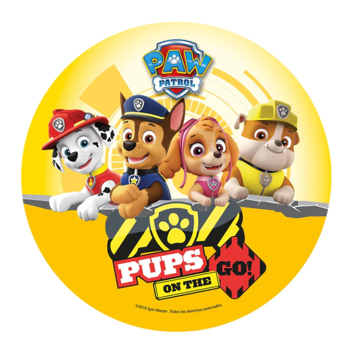 2er Set Paw Patrol Tortenaufleger & Muffinaufleger